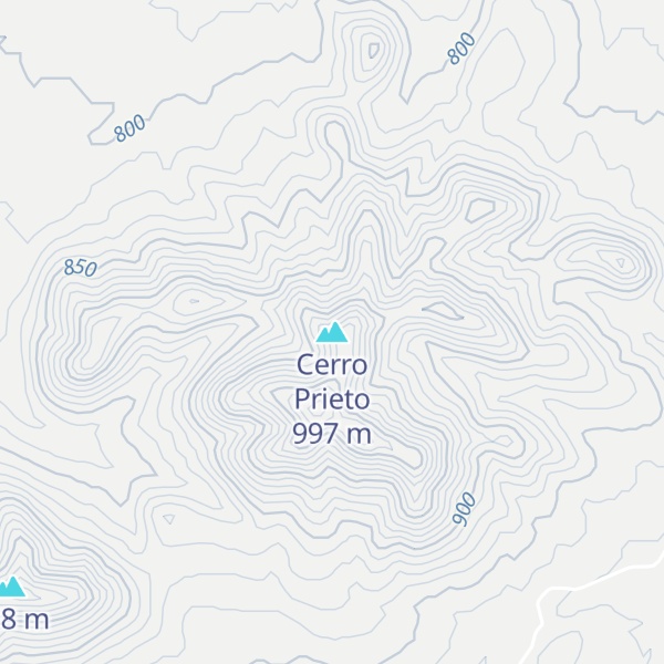 Map of Cerro Prieto