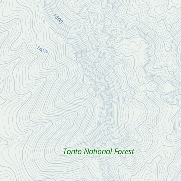 Map of West Cedar Mountain