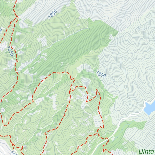 Map of Mount Van Cott