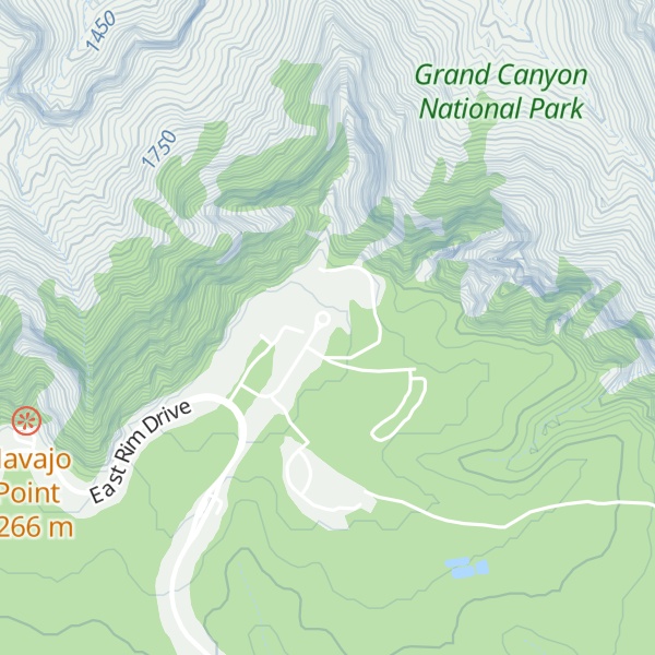 Map of Desert View Point