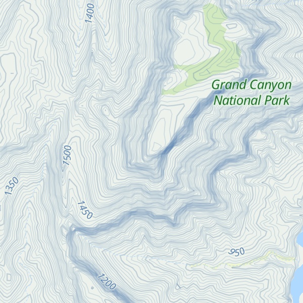 Map of Chuar Butte