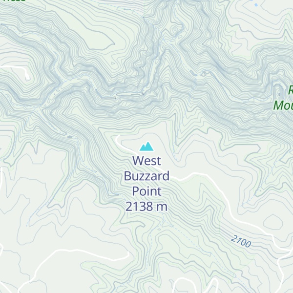 Map of West Buzzard Point