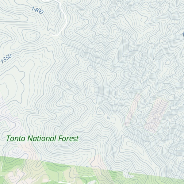 Map of Rover Peak