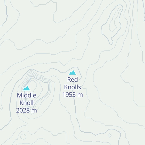 Map of Red Knolls