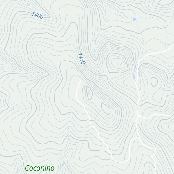 Map of House Mountain
