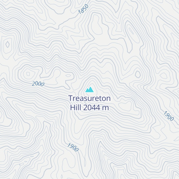 Map of Treasureton Hill