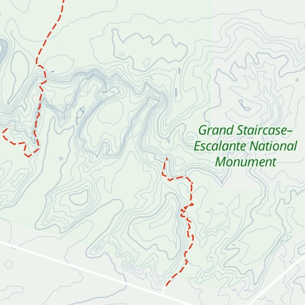 Map of The Rimrocks