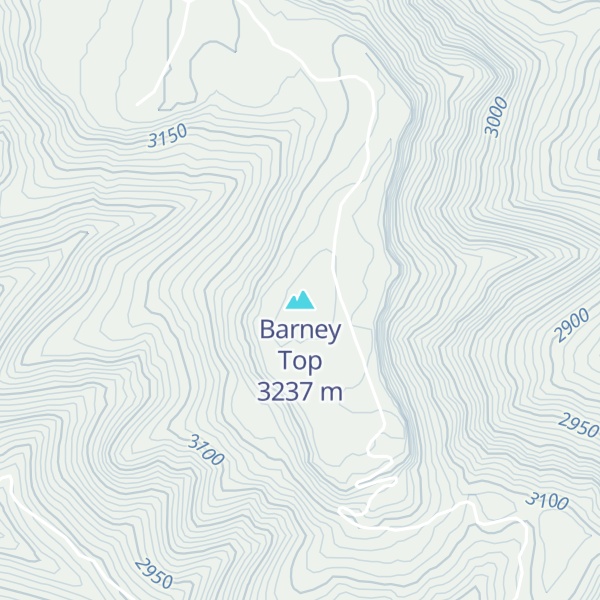 Map of Barney Top