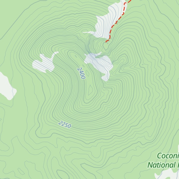 Map of Red Mountain