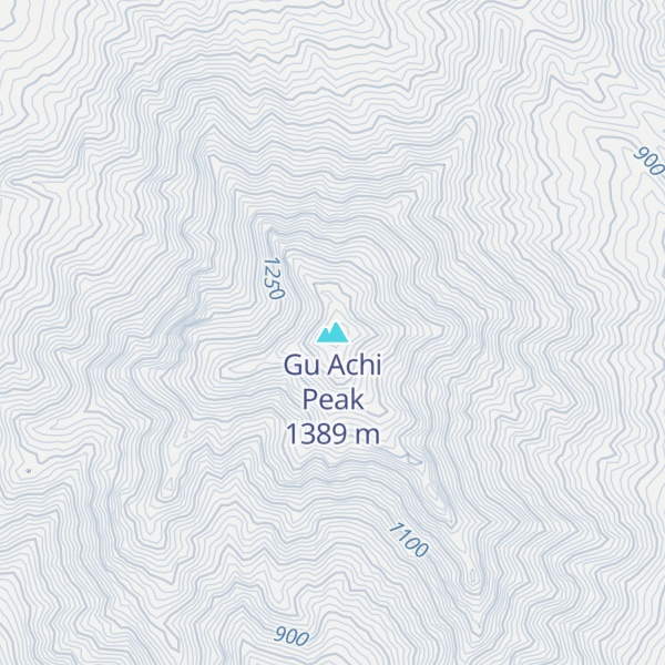 Map of Gu Achi Peak