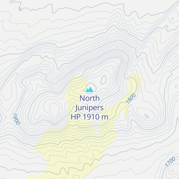 Map of North Junipers HP