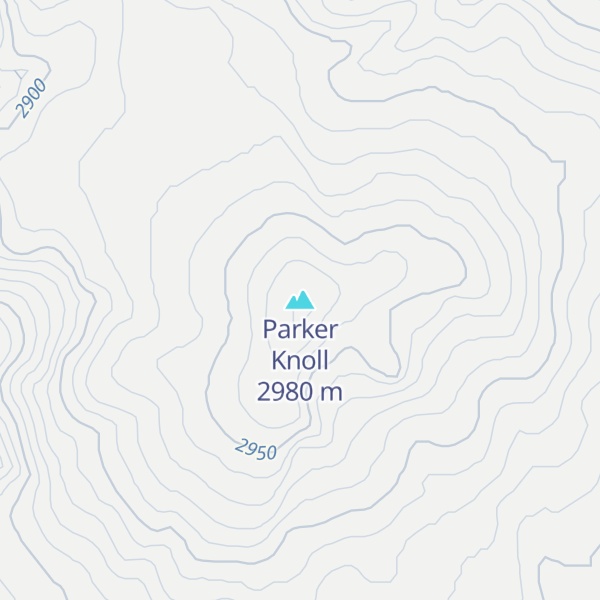Map of Parker Knoll