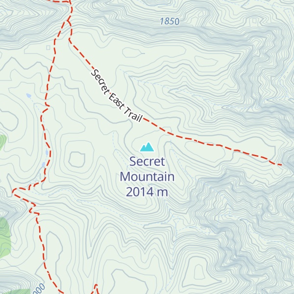 Map of Secret Mountain
