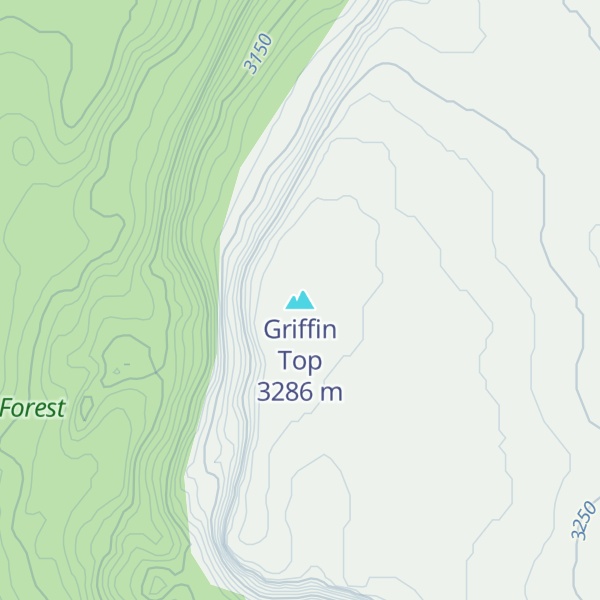 Map of Griffin Top