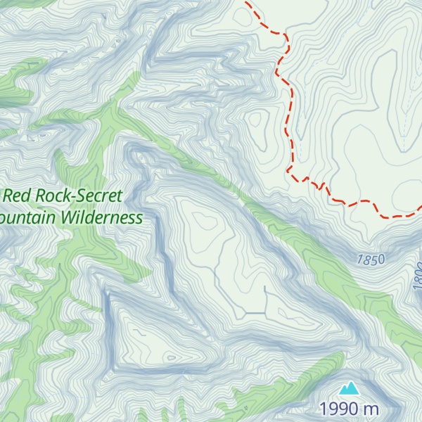 Map of Lost Mountain