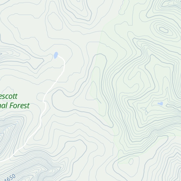 Map of Arnold Mesa