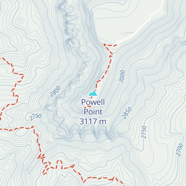 Map of Powell Point