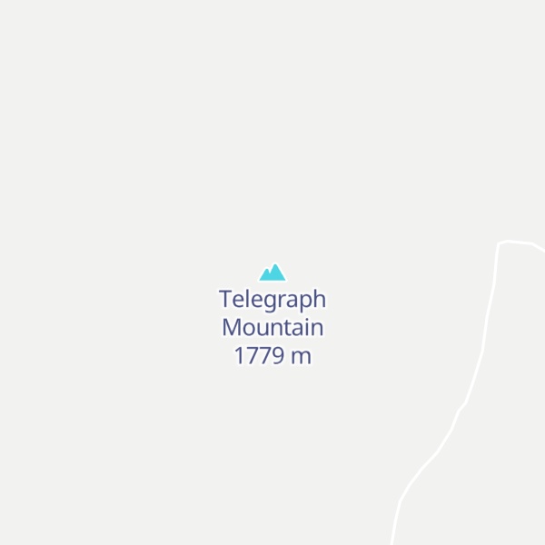 Map of Telegraph Mountain