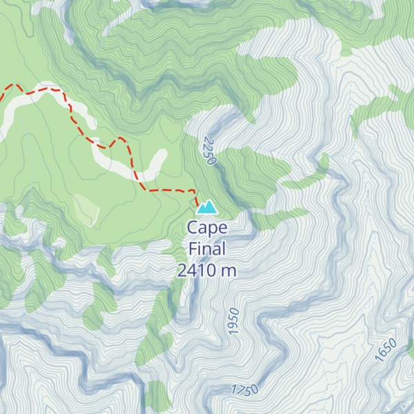 Map of Cape Final
