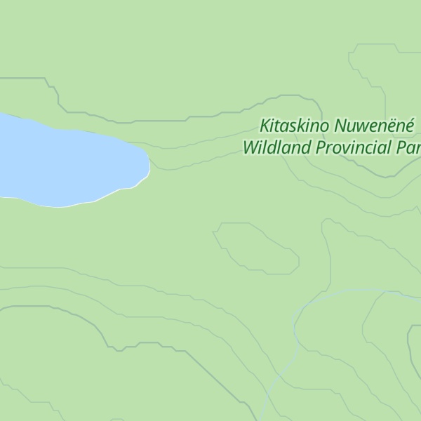 Map of Birch Mountains