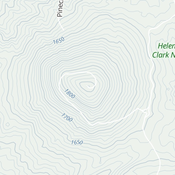 Map of Strawberry Butte