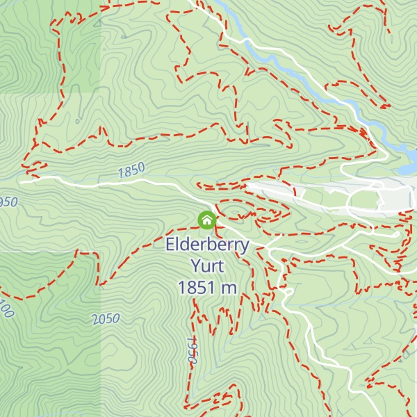 Map of White Fir Yurt