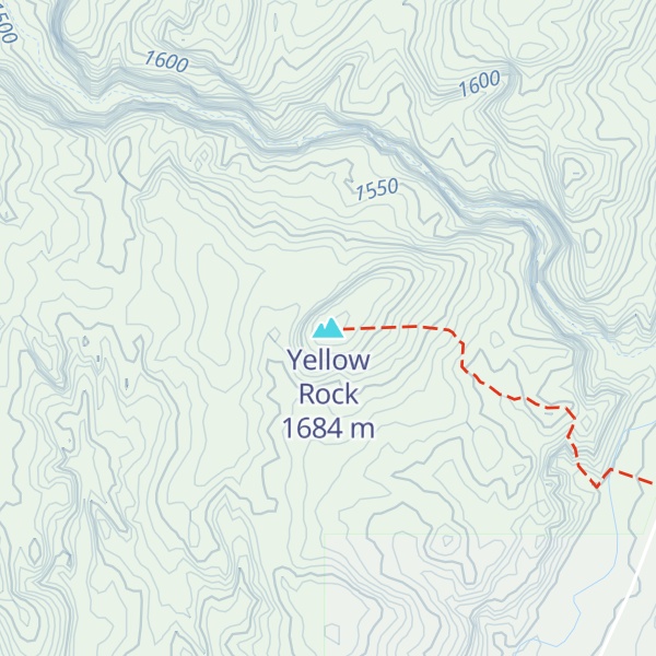 Map of Yellow Rock