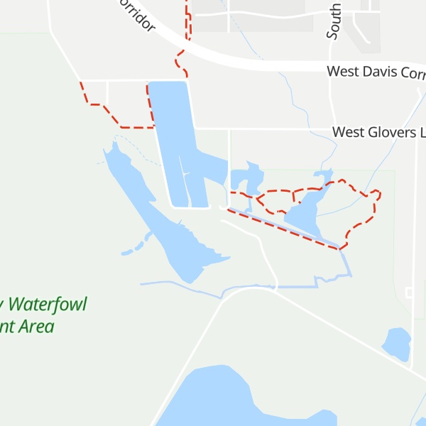 Map of George S. and Dolores Doré Eccles Wildlife Education Center