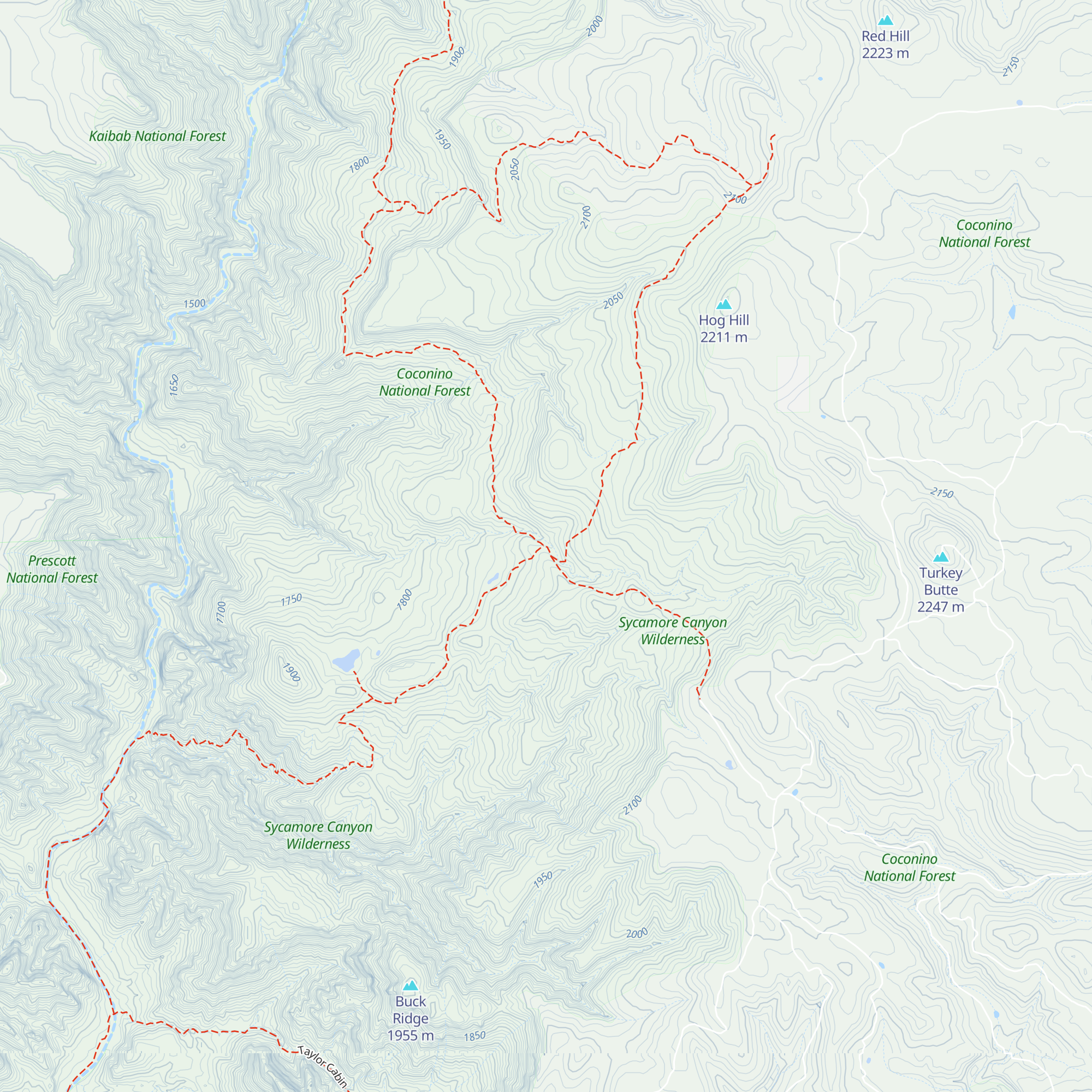 Winter Cabin map