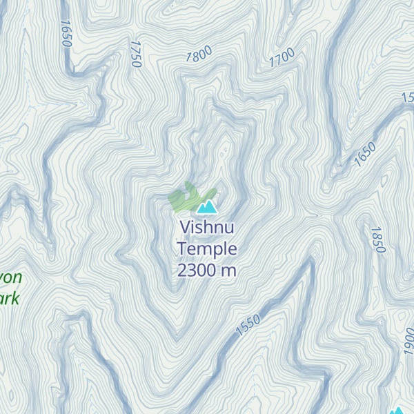 Map of Vishnu Temple
