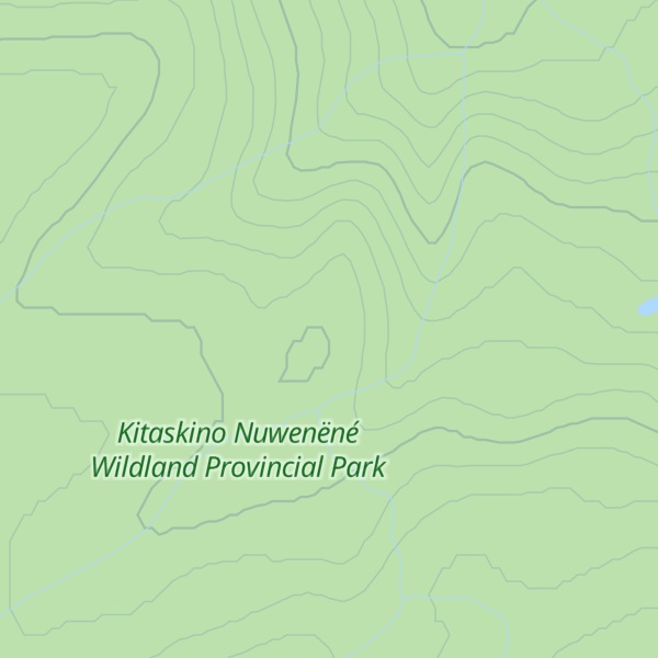 Map of Birch Mountains