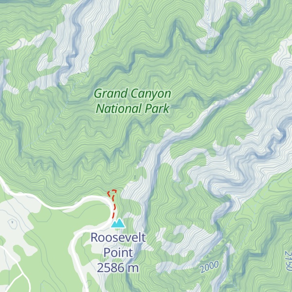 Map of Tritle Peak