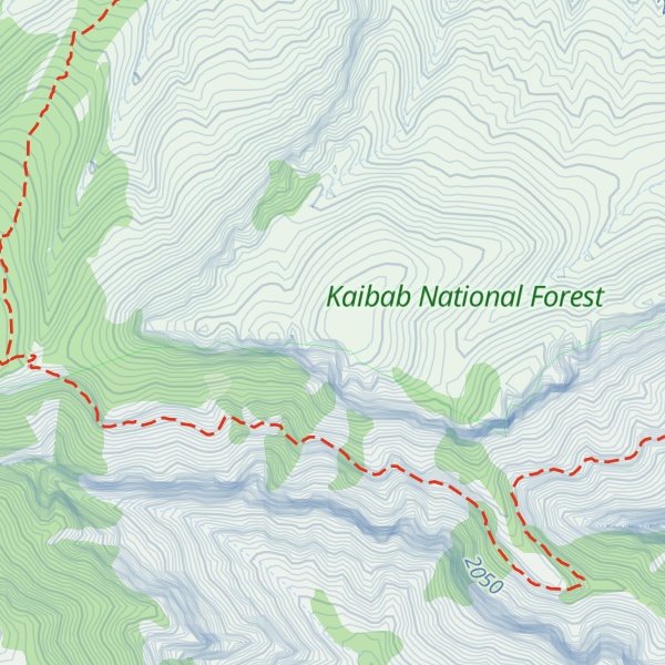 Map of Saddle Mountain