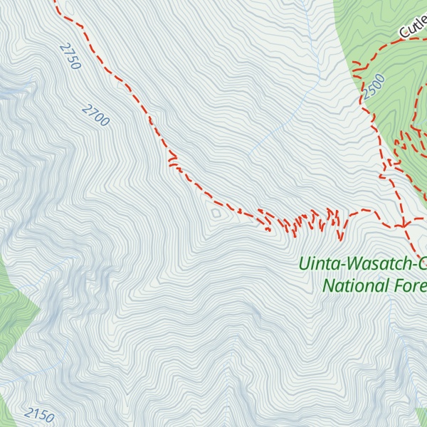 Map of Ben Lomond