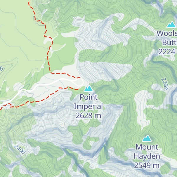 Map of Point Imperial