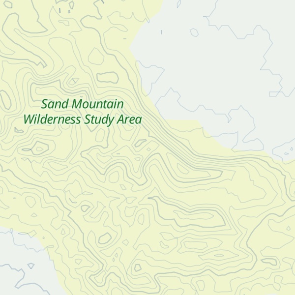 Map of Sand Mountain