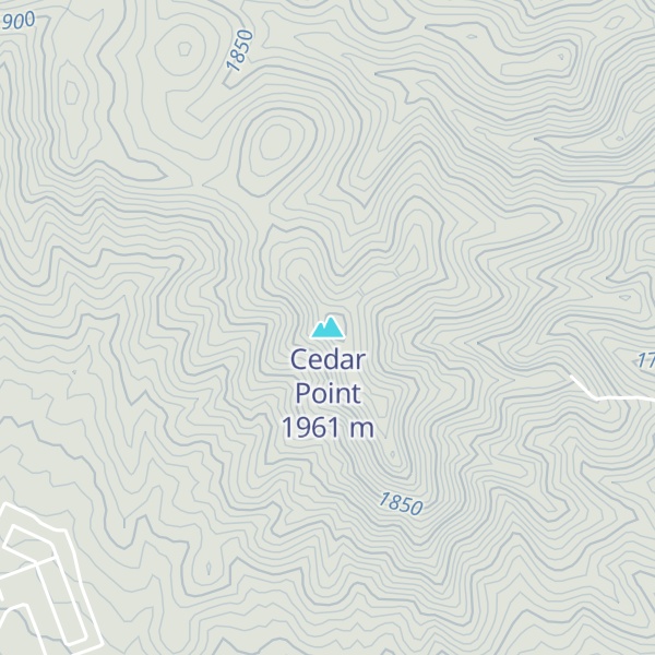 Map of Cedar Point