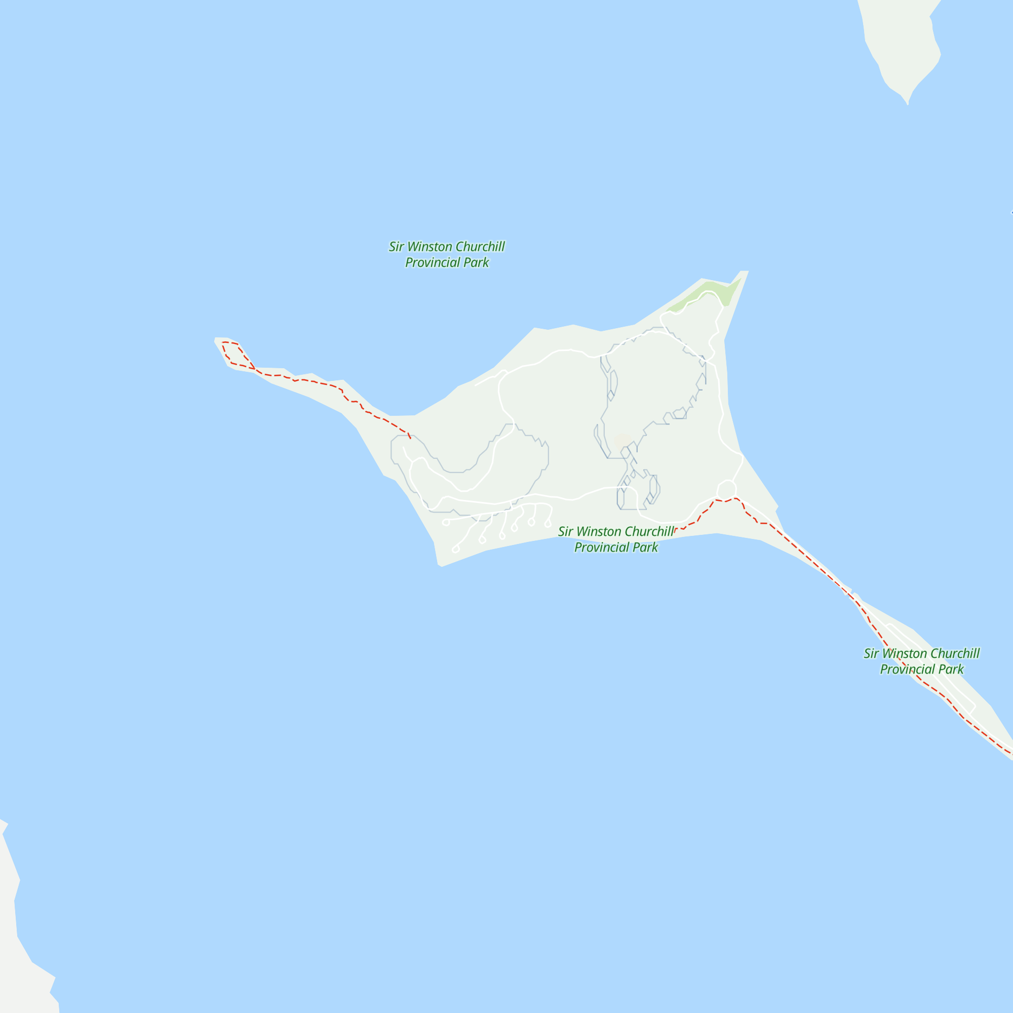 Sir Winston Churchill Booth map