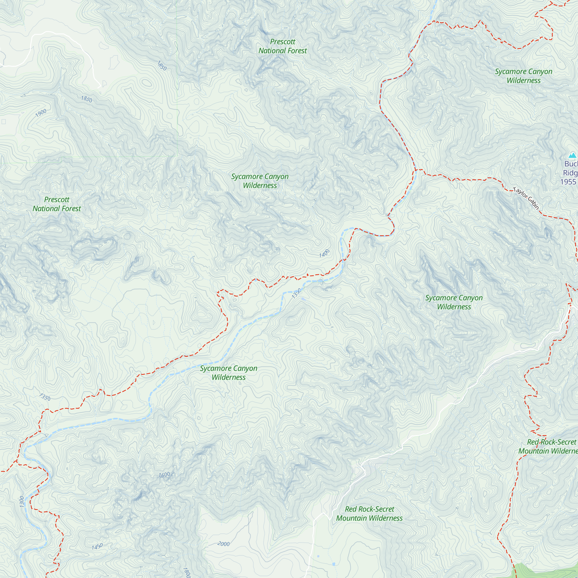 Taylor Cabin map