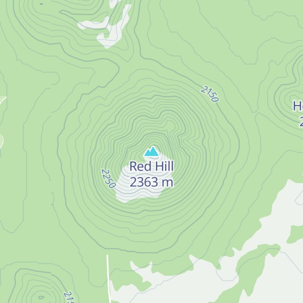 Map of Red Hill
