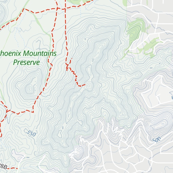 Map of Dixie Peak