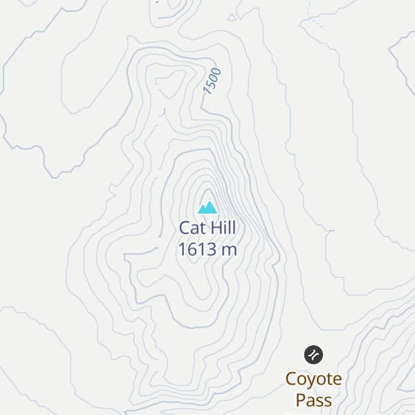 Map of Cat Hill
