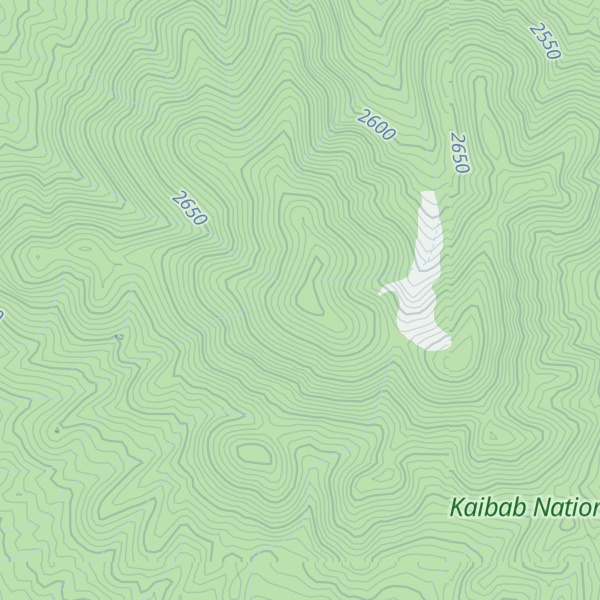 Map of Sitgreaves Mountain
