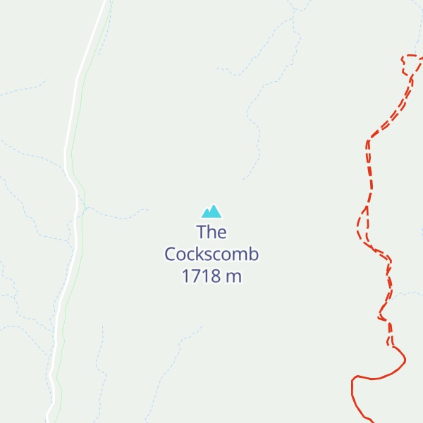 Map of The Cockscomb
