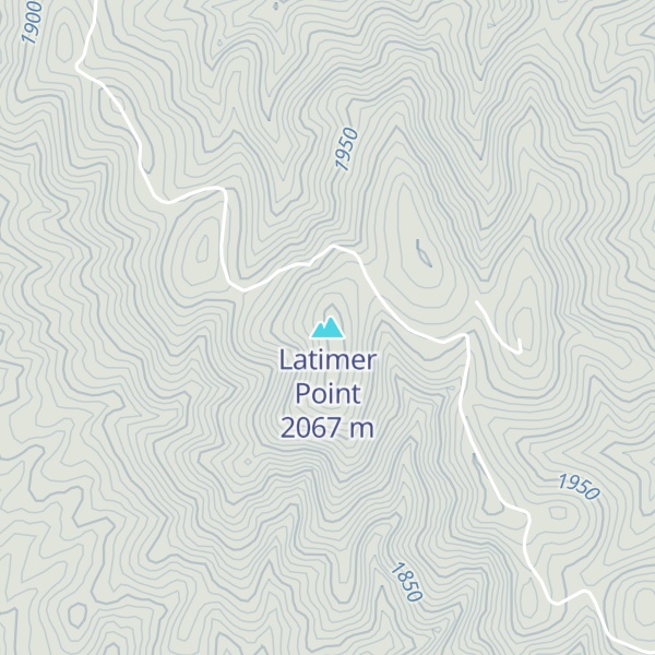 Map of Latimer Point