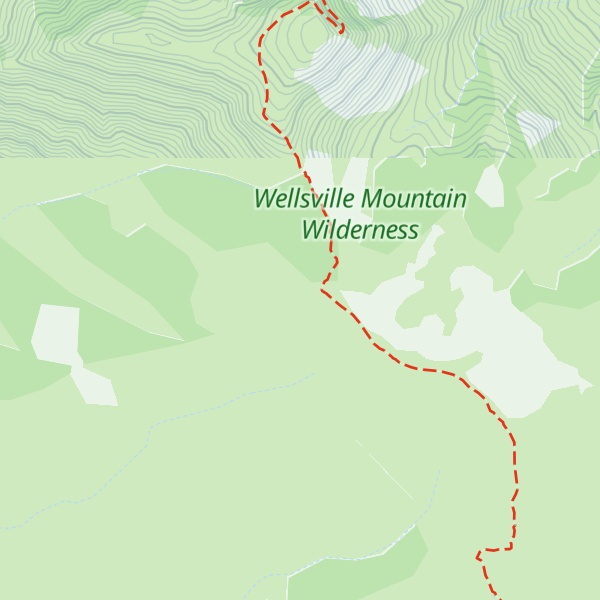 Map of Box Elder Peak