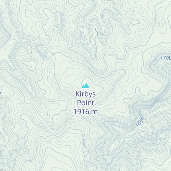 Map of Kirbys Point