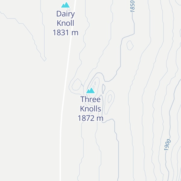 Map of Three Knolls