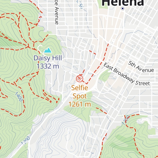 Map of Montana Helena Tourism Alliance Visitor Center