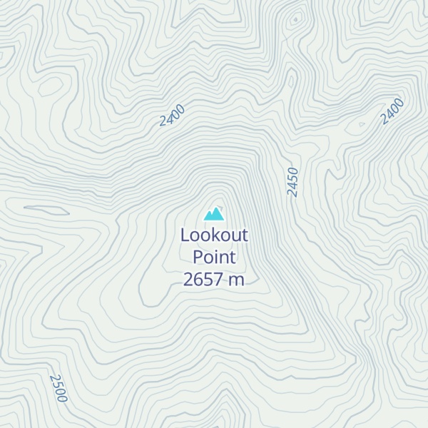 Map of Lookout Point